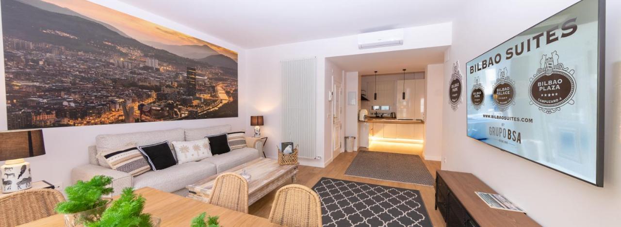 Bilbao Henao Park De Bilbao Suites, En Pleno Centro Con Garaje Directo מראה חיצוני תמונה